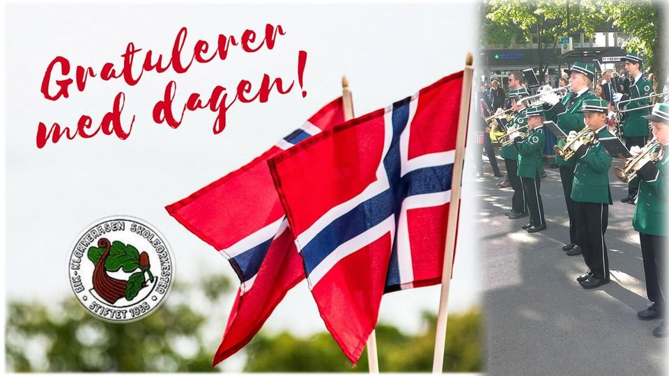 17.mai med Eik og Klokkeråsen skoleorkester 